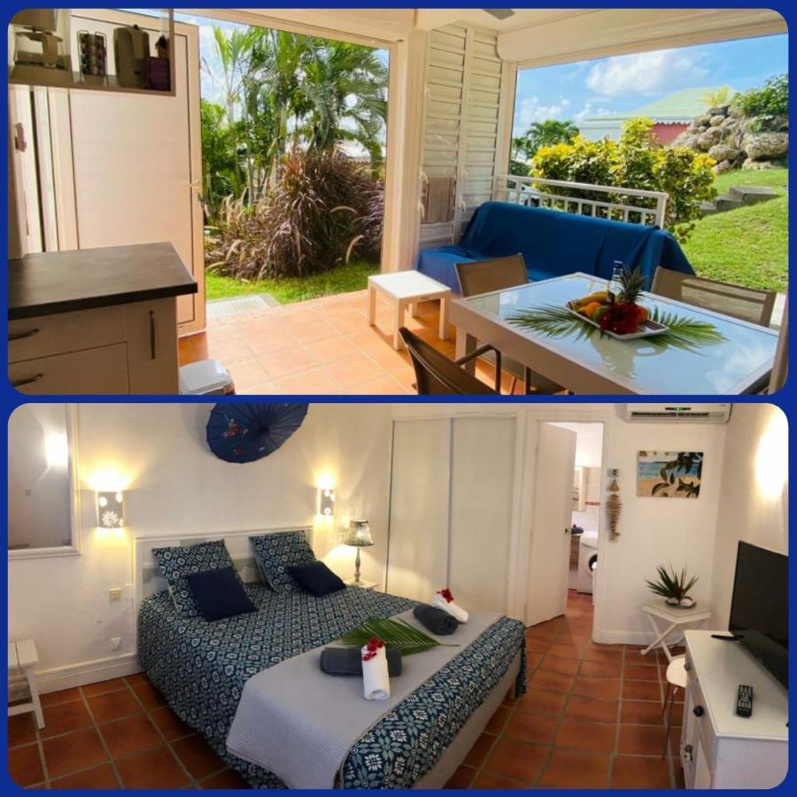 Appartement Rez-De-Chaussee De Villa A 1 Minute De La Plage Saint-Francois  Exterior photo